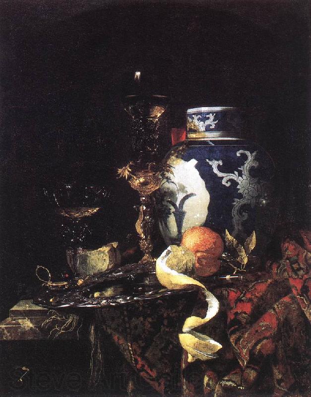 KALF, Willem Still-Life with a Late Ming Ginger Jar